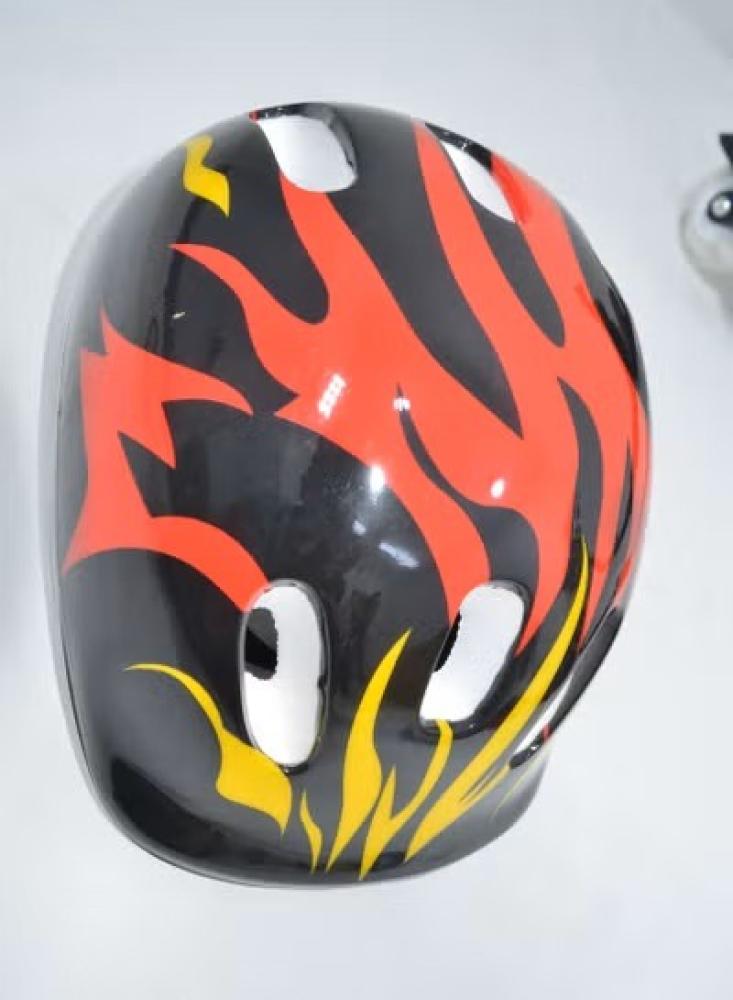 اسكوتر درفت كهربائي 36 فولت للأطفال، تصميم جذاب وآمن مع خوذة وأطقم حماية مرفقة يتميز برسومات .