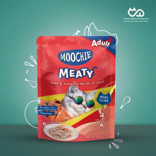 Adult Cat Meaty Tuna & Kanikama Recipe in Jelly wi...