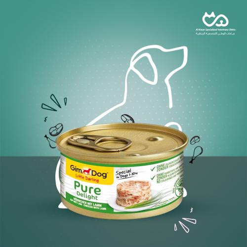 Pure Delight Chicken with Lamb 85g