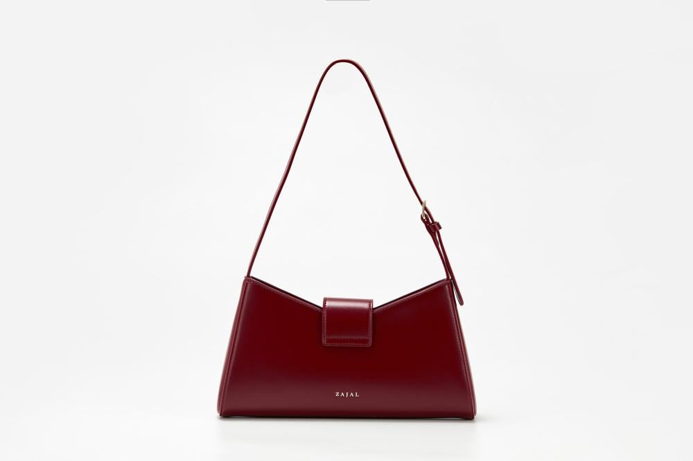 Burgundy bag