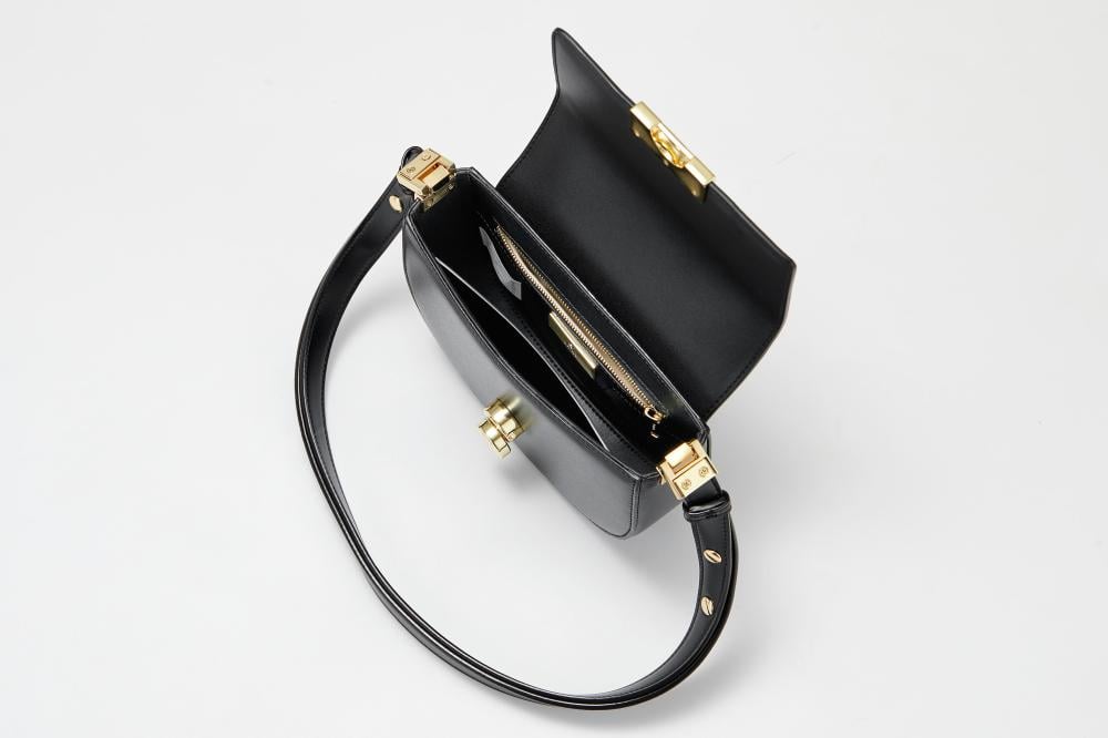 زجل - حقيبة كتف - مقبض واحد لون أسود