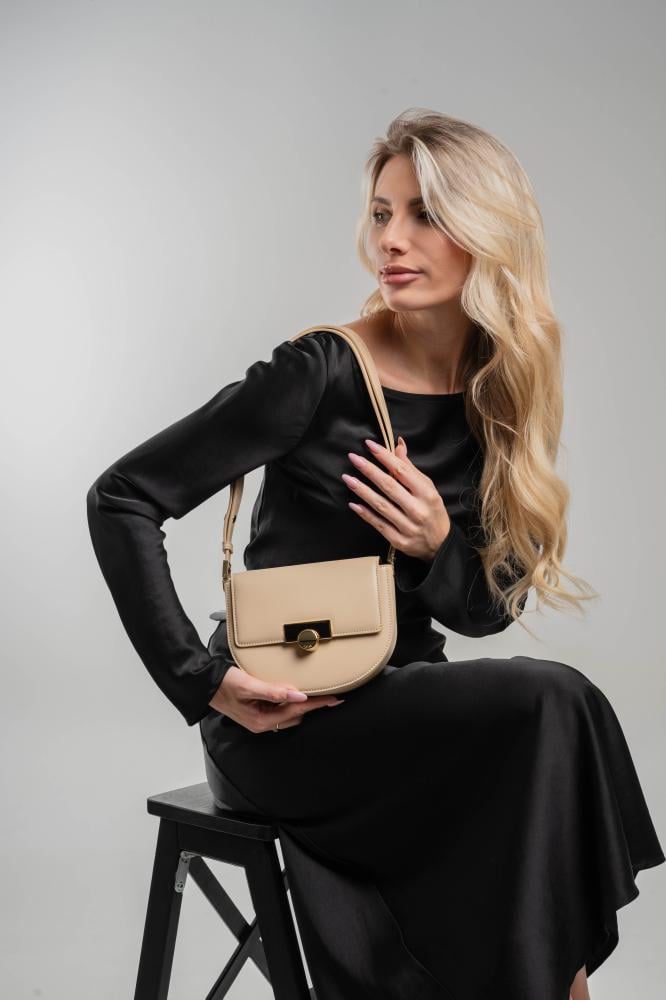 زجل - حقيبة كتف - مقبض واحد لون أسود