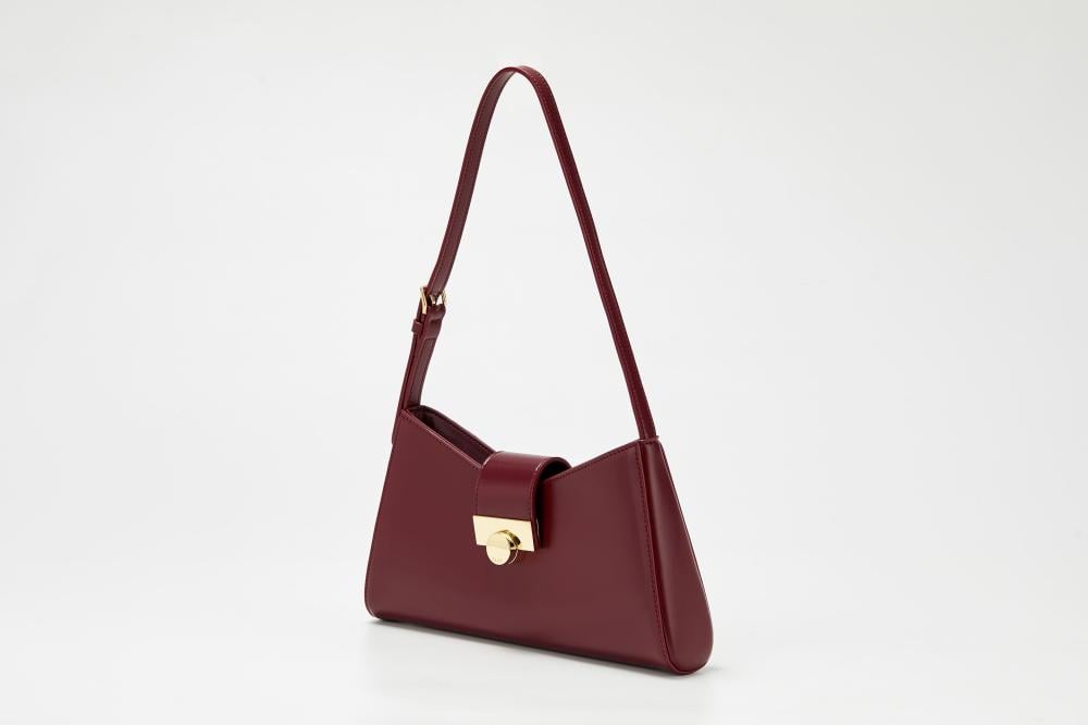 Burgundy bag