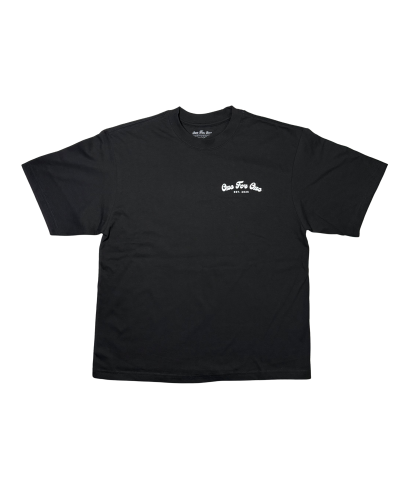 ONE 4 ONE T-SHIRT-BLACK