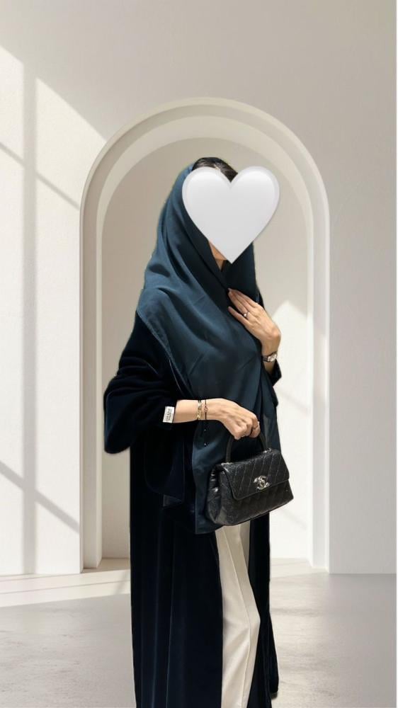 عبايات شتوية تركوازي