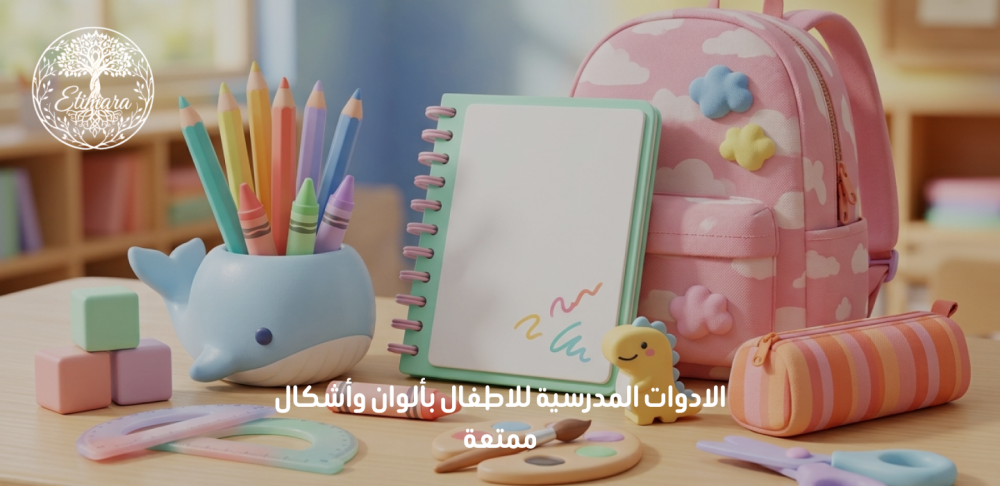 الادوات المدرسية للاطفال