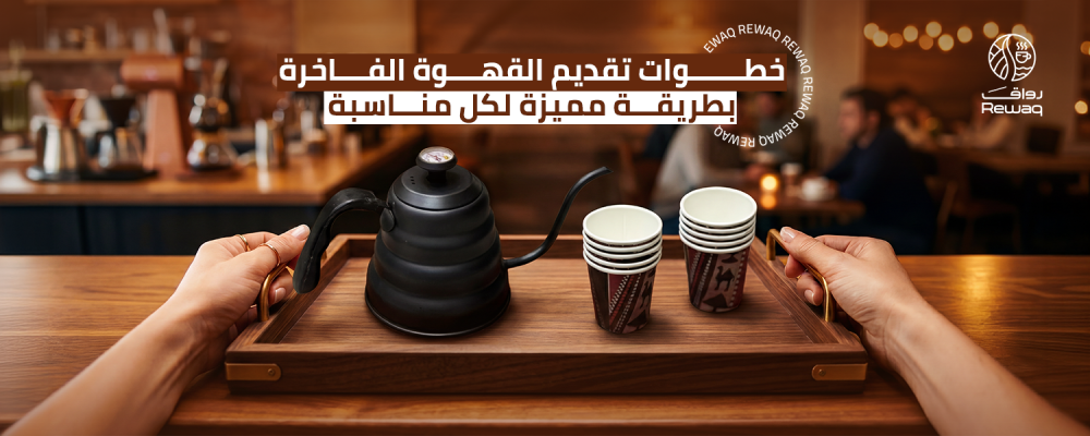 طرق تقديم القهوة