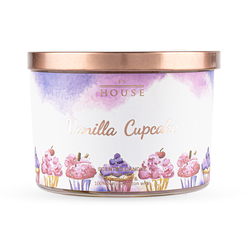 شمعة فانيلا كب كيك 320 جرام