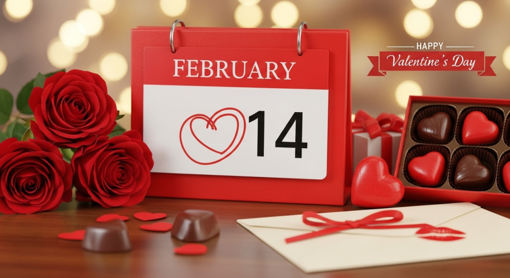 كم يوم باقي على يوم الحب 2026 - سارة بلوسوم