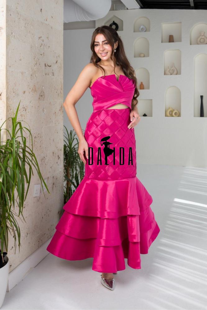 فستان روبي قصه السمكه شانطون فخم