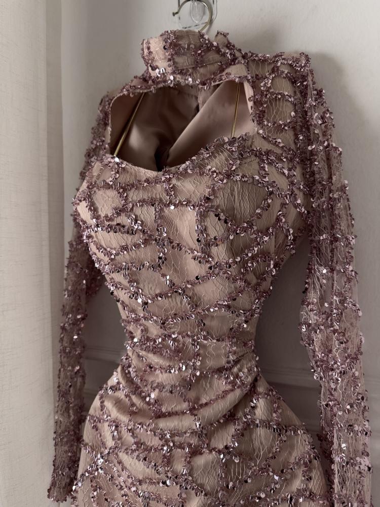 فستان سهره تطريز كامل