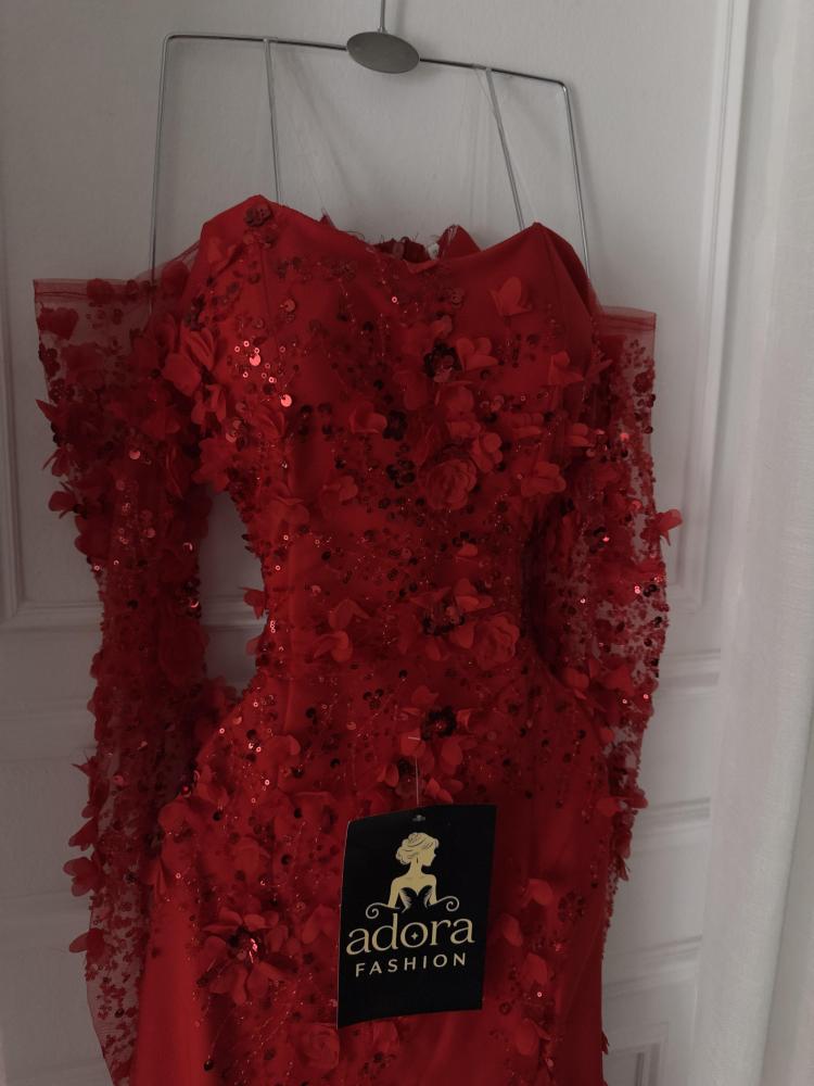 فستان سهره احمر