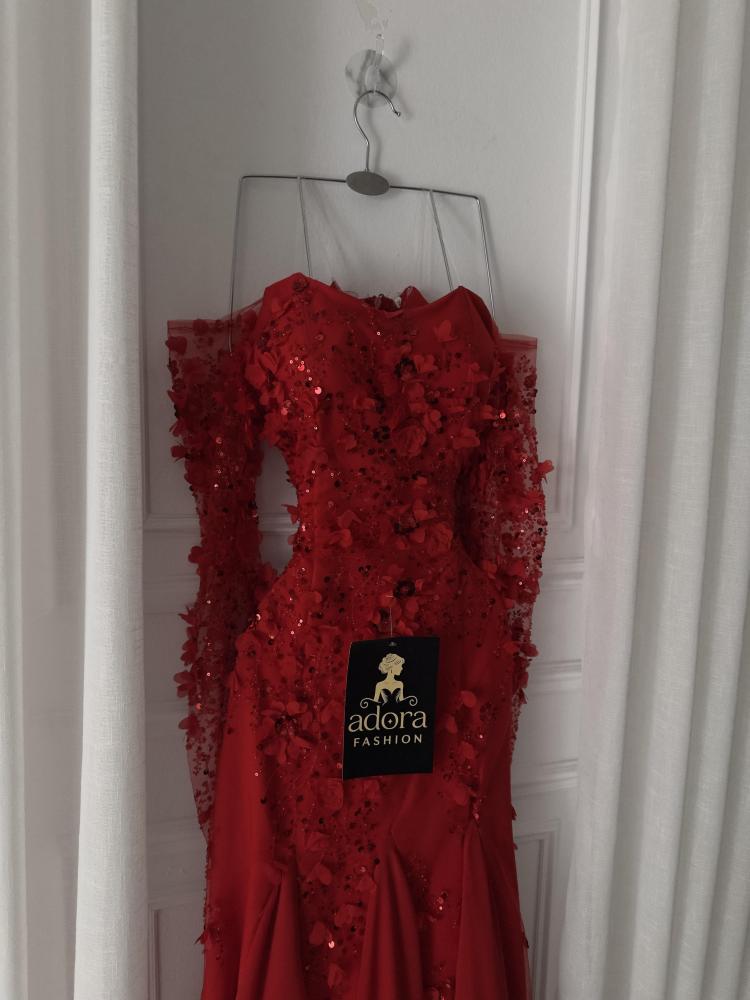 فستان سهره احمر