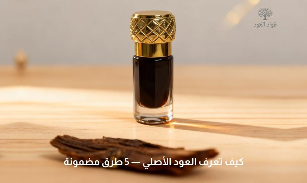 كيف تعرف العود الأصلي — 5 طرق مضمونة