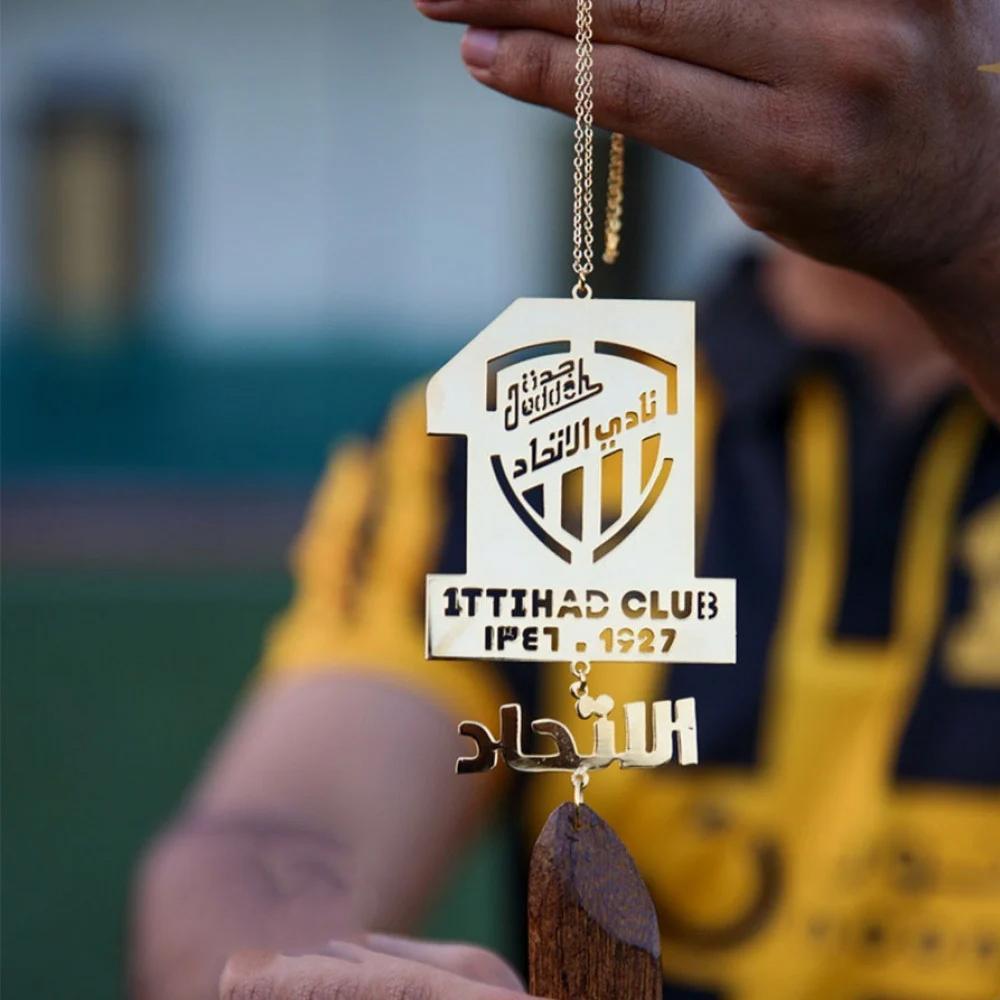 تعليقة سيارة بشعار نادي الاتحاد