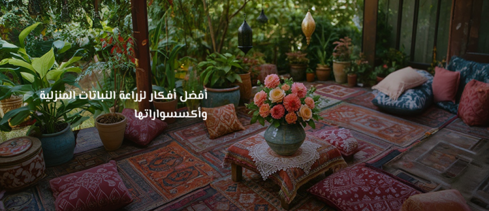 أفضل أفكار لزراعة النباتات المنزلية وأكسسواراتها