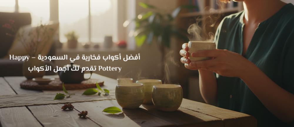 أفضل أكواب فخارية في السعودية – Happy Pottery تقدم لك أجمل الأكواب