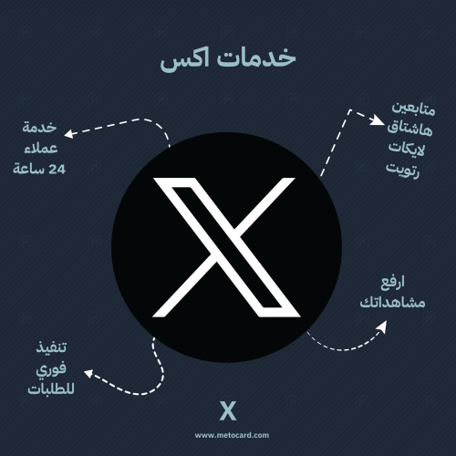 متابعين اكس - تويتر