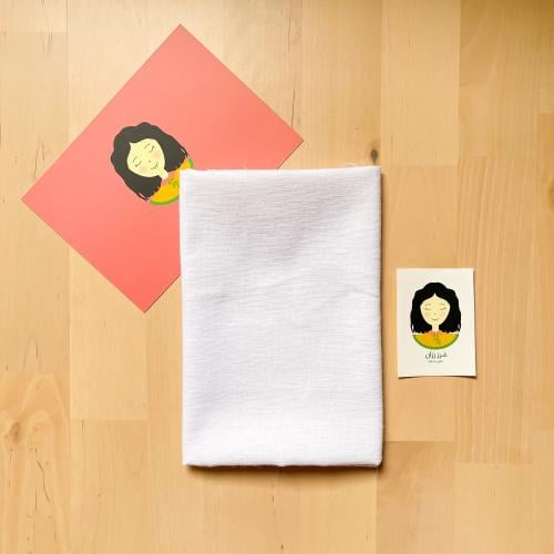 قماش كتان خفيف