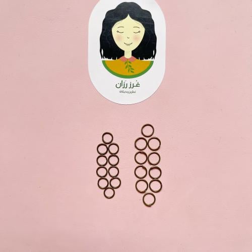 حلقة لتوصيل القلادة بالسلسلة