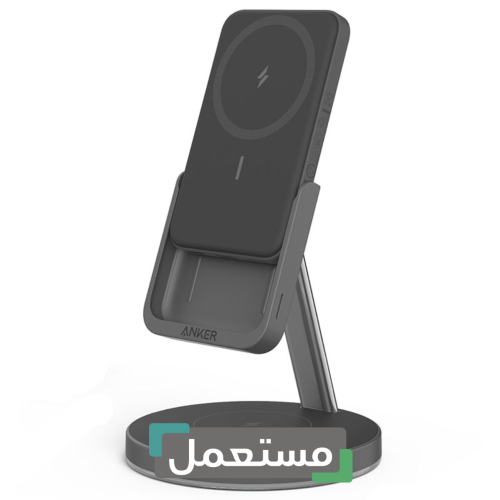 أنكر 2 في 1 ماجو شاحن لاسلكي مغناطيس، 5000 مللي أم...