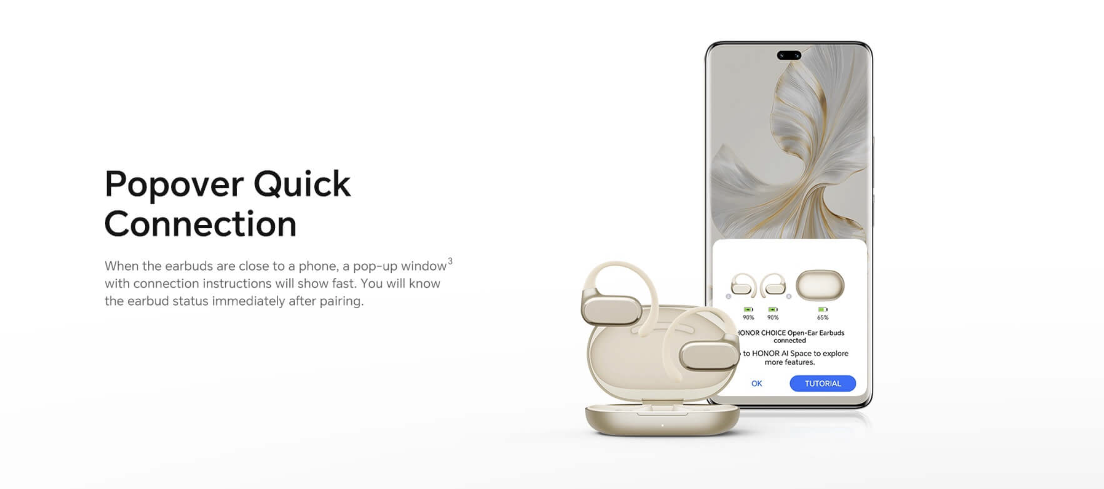 Open Ear Honor Choice True Wireless Earbuds Manual Honor CHOICE