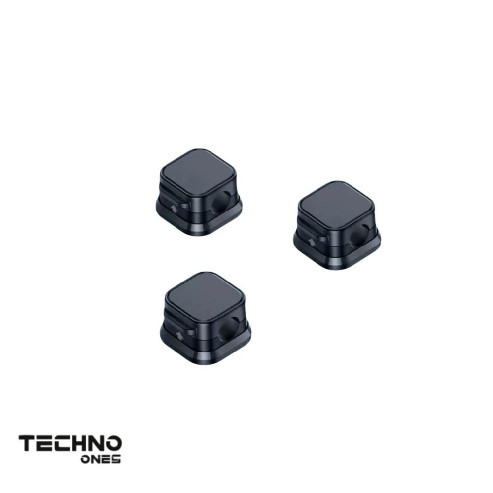 1/3/6 قطعة منظم الكابلات المغناطيسية إدارة الكبلات سلك حارس جدار كابل بيانات كليب اللفاف حامل سلك قابل للتعديل تحت المكتب