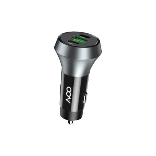افو - شاحن سياره بمنفذين pd ومنفذ USB قوه 88.5W