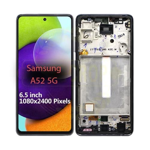 شاشة سامسونج A52 5G الأصلية- قطع غيار