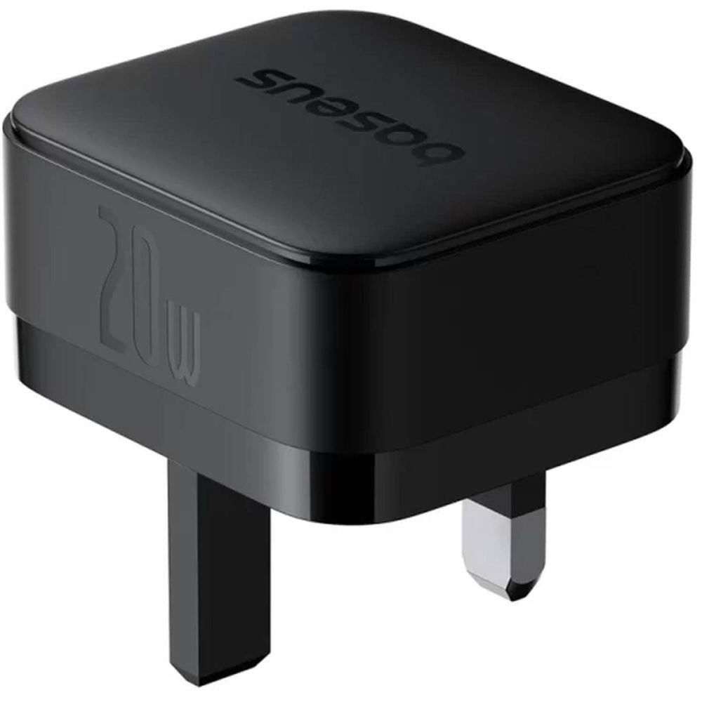 بيسوس | شاحن جداري بقوة 20 واط اسود