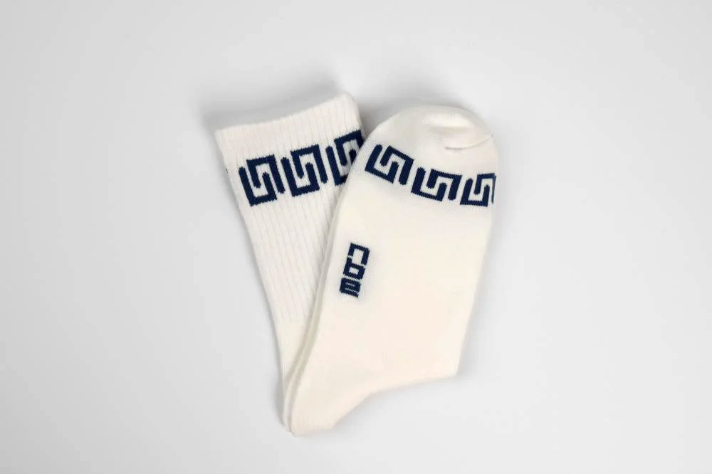 جوارب Nbe - ابيض و كحلي