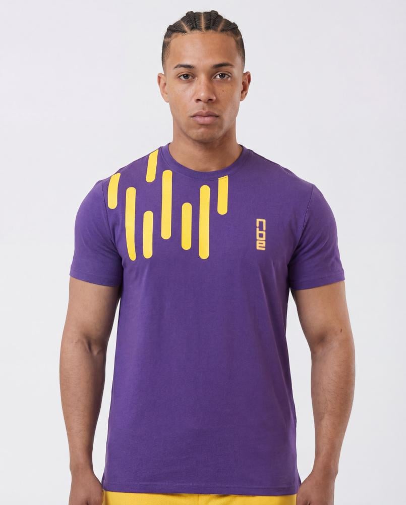 تي شيرت رجالي - بنفسجي