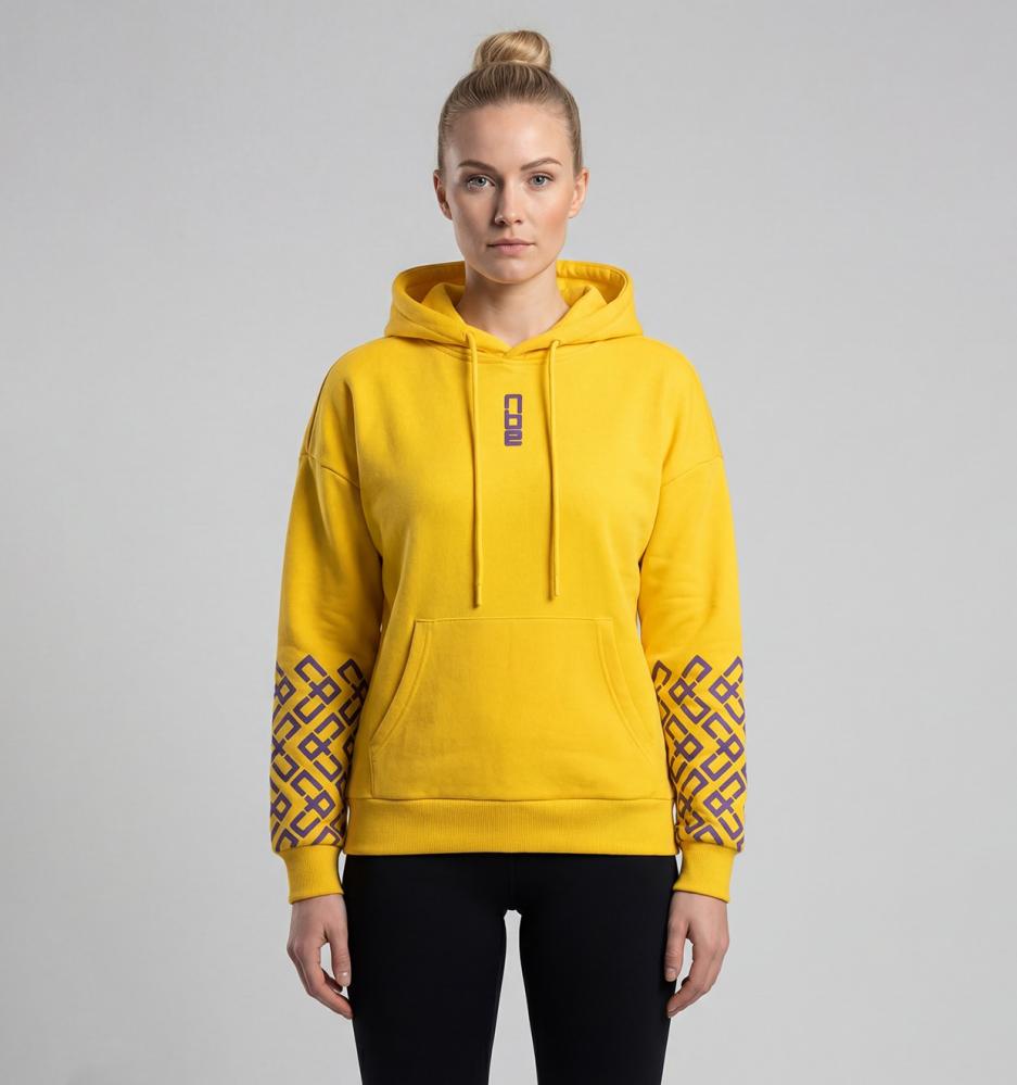 هودي نسائي - اصفر