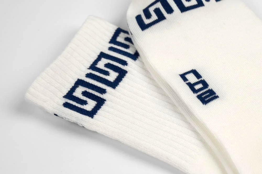 جوارب Nbe - ابيض و كحلي