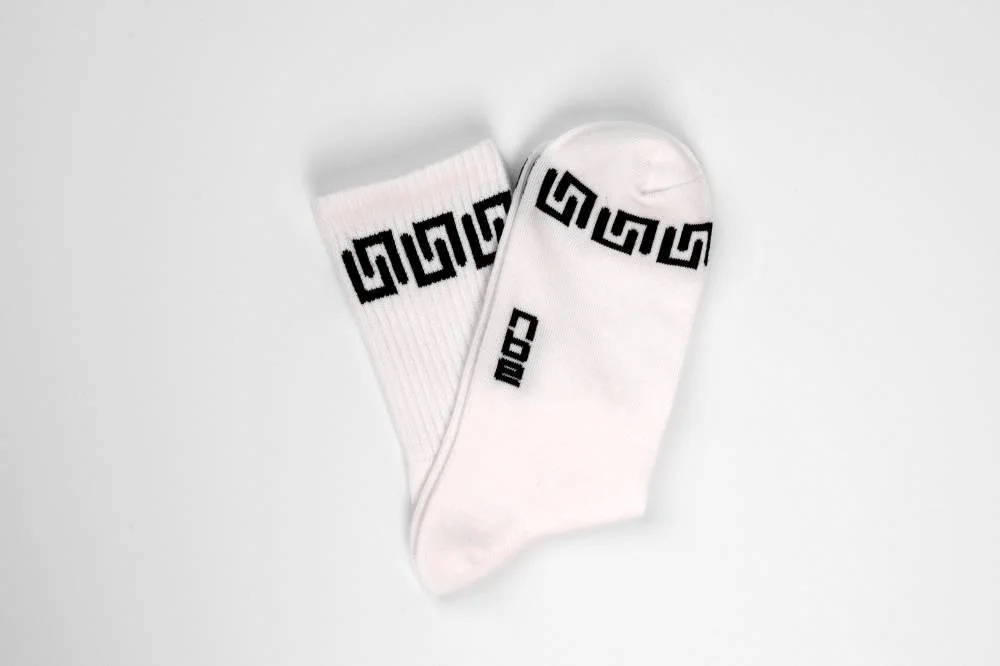 جوارب Nbe - ابيض و اسود