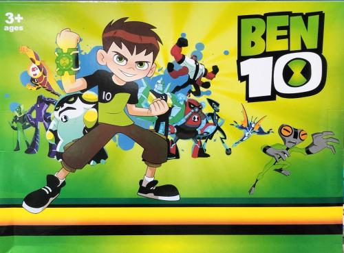 مجموعة كاملة للعبة شخصية بن تن مع ساعة BEN 10