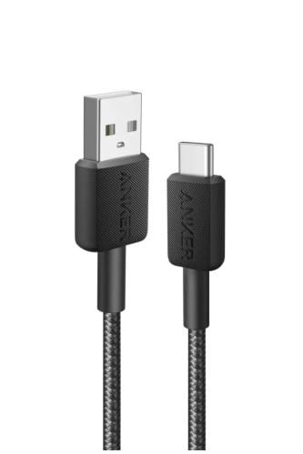كيبل انكر USB الي تايب سي قماش 90 سم