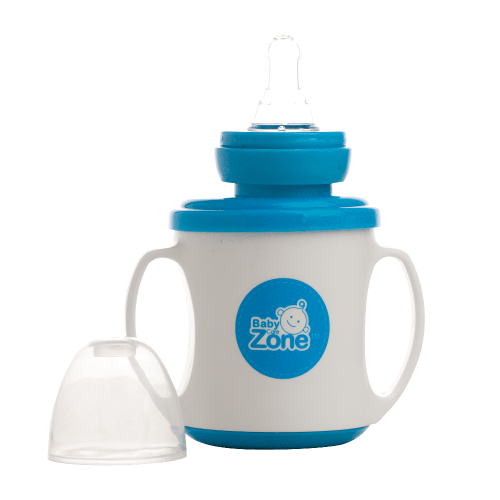 Plastic baby bottle from Baby Zone, 120 ml - لي لبرا منتجات