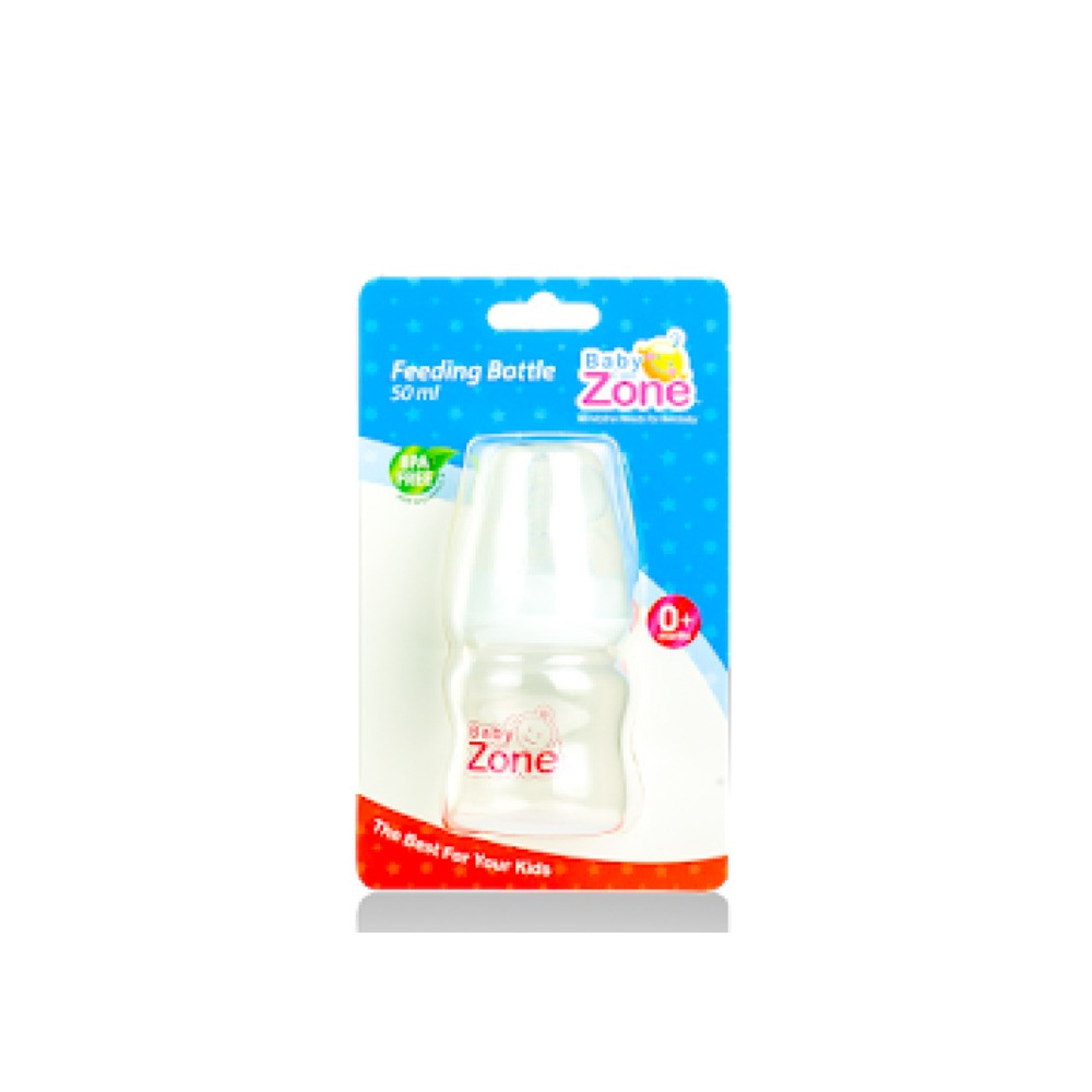 Small plastic bottle with a capacity of 45 ml from Baby Zone لي