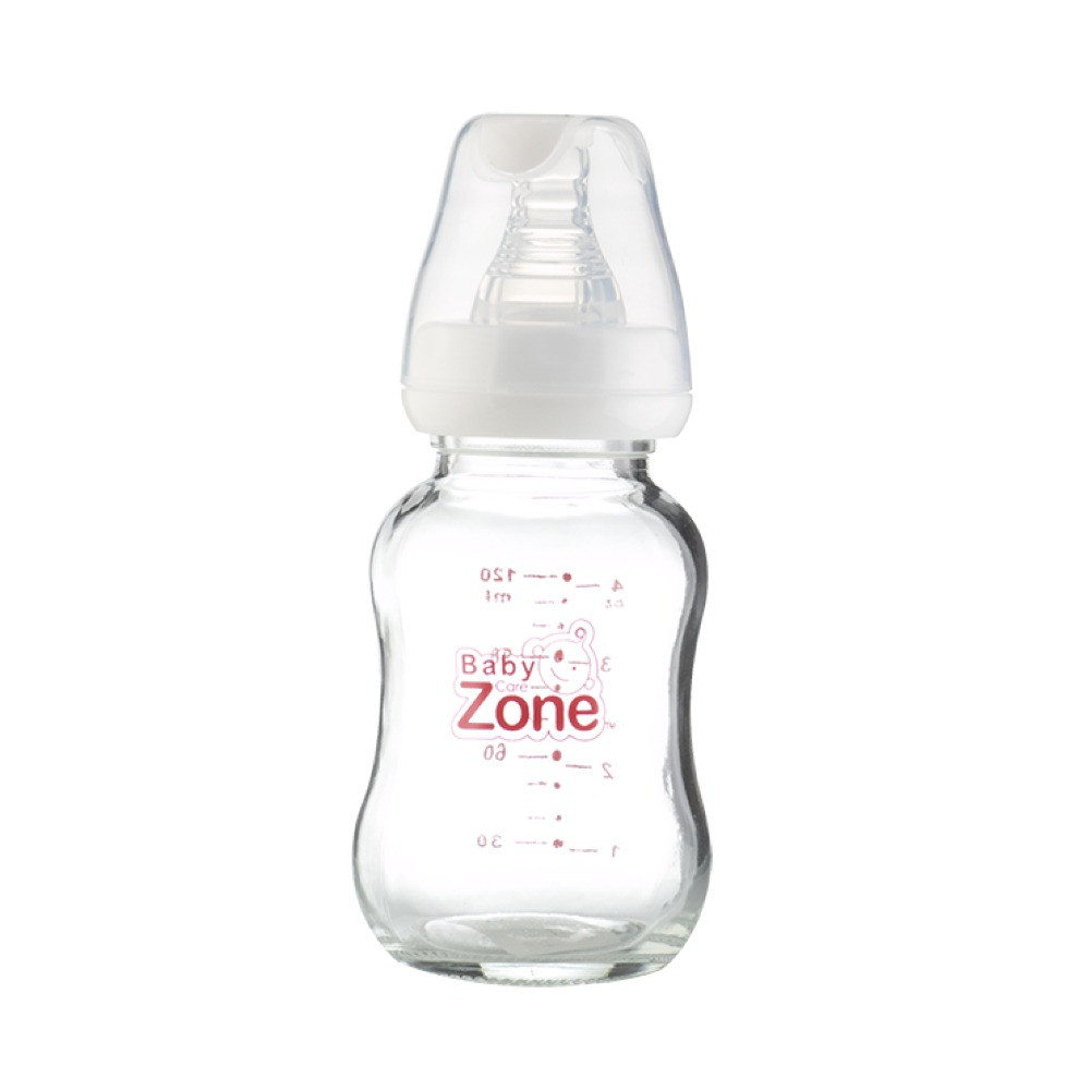 Glass feeding bottle store 120ml