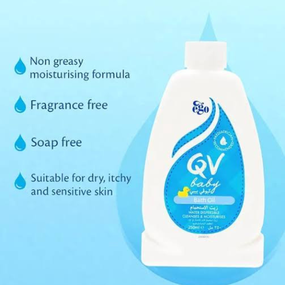 منظف الجسم QV كيوفي للأطفال