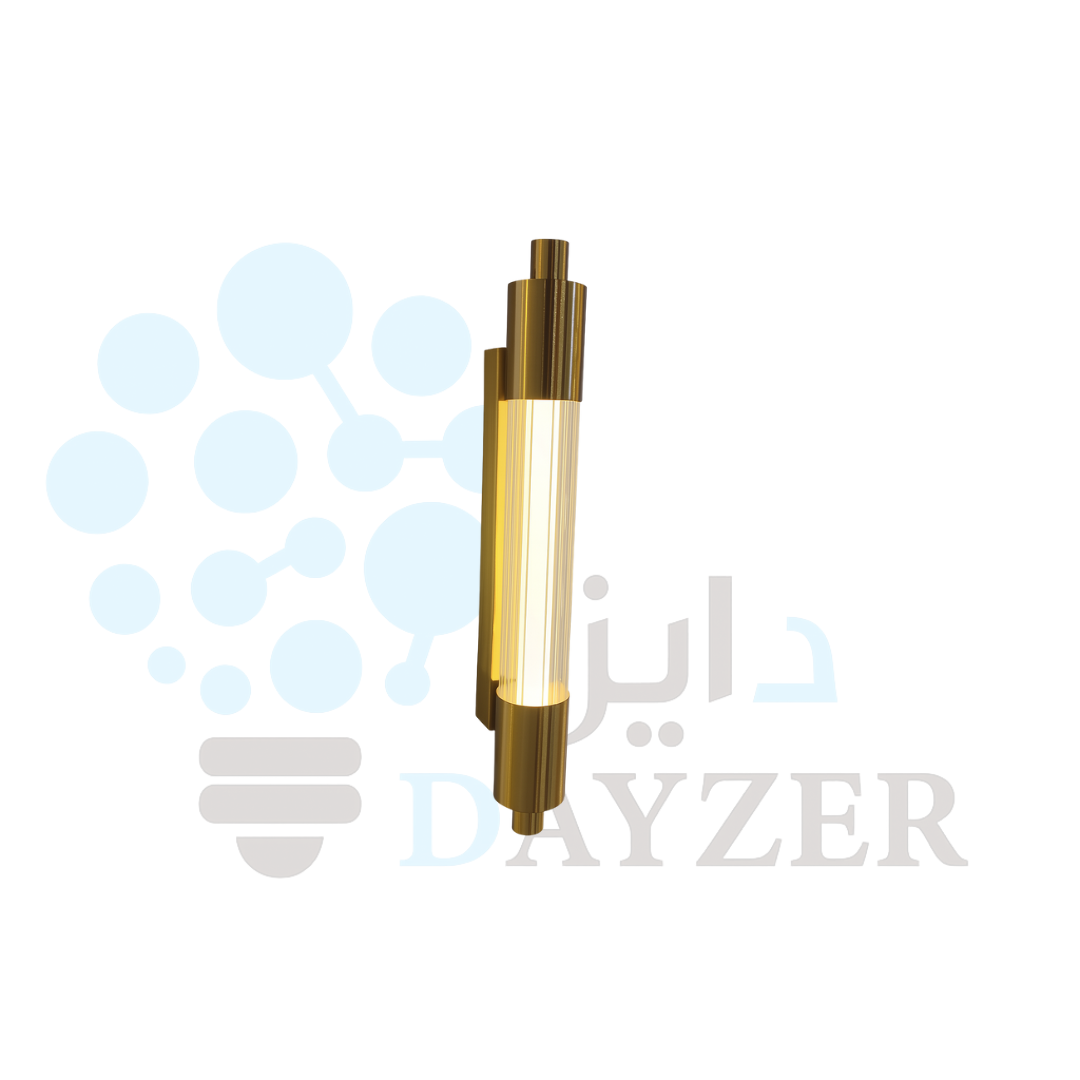 ابليك جداري ذهبي فاخر – إضاءة داخلية كلاسيكية