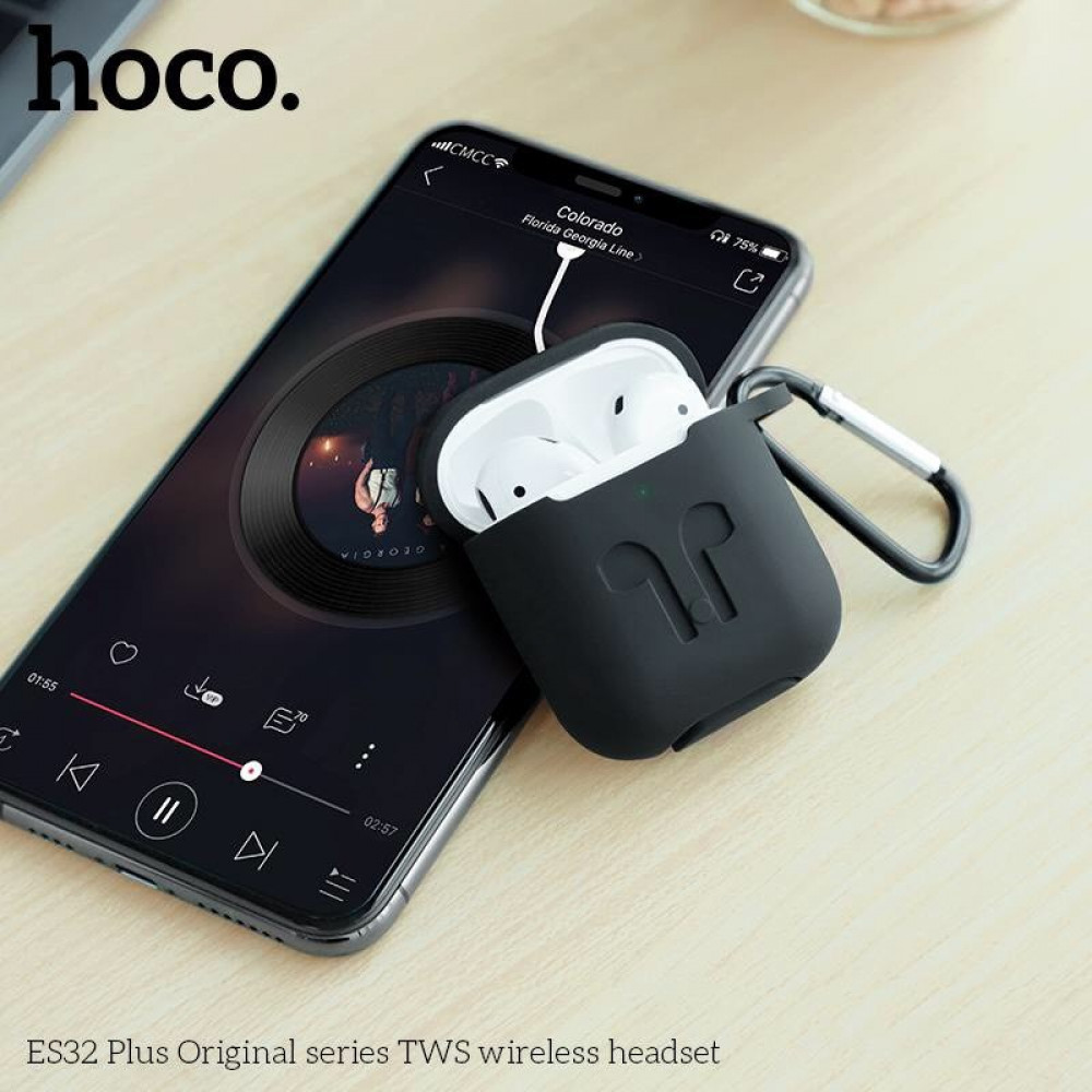 Hoco tws bluetooth. Hoco es32. Hoco es32 Plus. Hoco es32 Plus черный. Hoco TWS.
