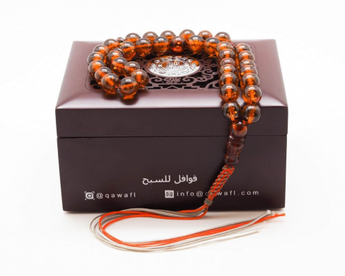 قوافل سبحة من كهرمان روسي Namb0063