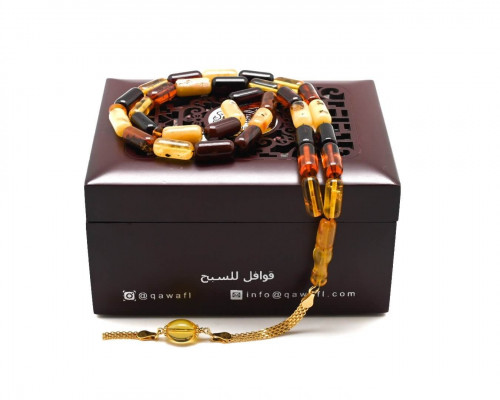 قوافل سبحة من كهرمان بلطيقي ماكنتوش Namb0090