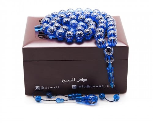 قوافل سبحة من كاست مشغول بالفضة AMC0014