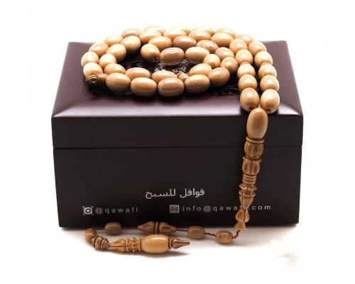 قوافل سبحة ماموث من عاج الفيل المنقرض IV0055
