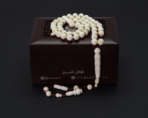 قوافل سبحة من اسنان فرس النهر Hip0006
