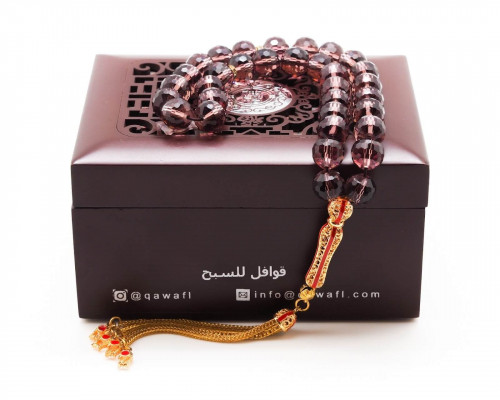 قوافل سبحة من كرستال صناعي Quar0008