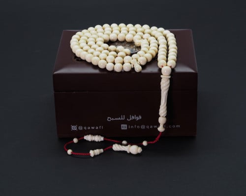 قوافل سبحة من عاج الطبيعي IV0038